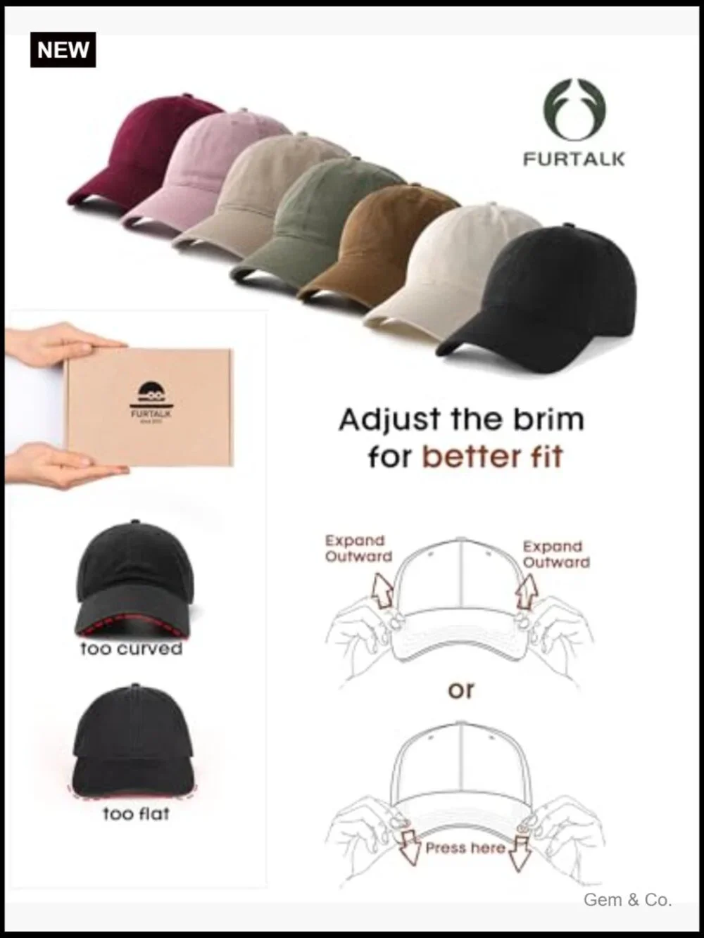 Unisex Vintage Washed Cotton Adjustable Baseball Cap Dad Hat